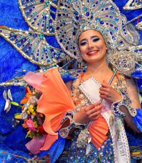 Tamara Luz García Peña, Reina de la Piñata Chica de Tacoronte 2020 · foto 6