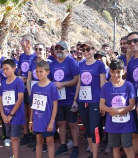 Éxito de participación en la 1ª Carrera Familiar Solidaria por la Igualdad en El Rosario · foto 1