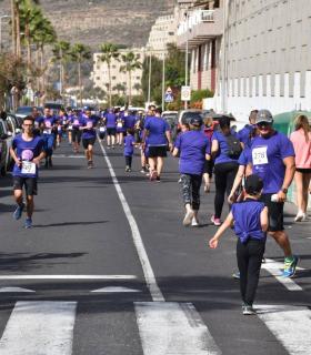 Éxito de participación en la 1ª Carrera Familiar Solidaria por la Igualdad en El Rosario · foto 3