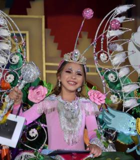 Sara Ortiz Martín, Reina Infantil del Carnaval de Los Gigantes 2020 · foto 2