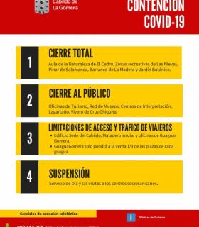 El Cabildo de La Gomera amplía las medidas de contención ante el COVID-19 · foto 1