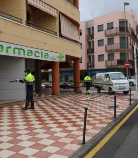 Adeje prosigue con el plan de desinfección · foto 5