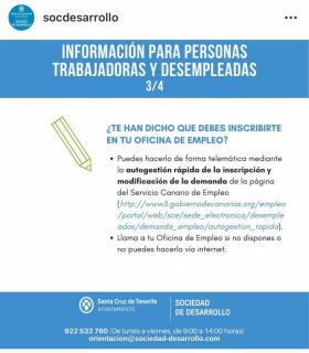 El Ayuntamiento de Santa Cruz aclara las dudas más frecuentes de empresarios, autónomos, trabajadores y personas en situación de desempleo · foto 2