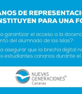 Nuevas Generaciones Canarias exige la convocatoria del Consejo de Estudiantes de Estudios Superiores de Canarias · foto 2