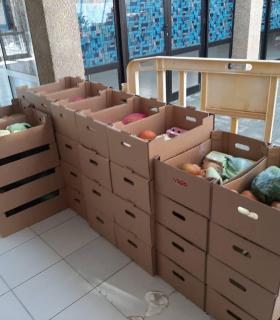 El Ayuntamiento de Santa Cruz de Tenerife repartirá 4.000 cestas con productos frescos de las Islas entre las familias que se encuentran en situación de emergencia alimentaria · foto 2