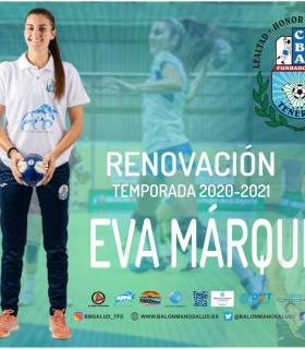 Eva Márquez continuará en el Salud Tenerife · foto 1