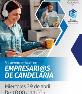 Encuentro virtual con empresarios del municipio de Candelaria · foto 1