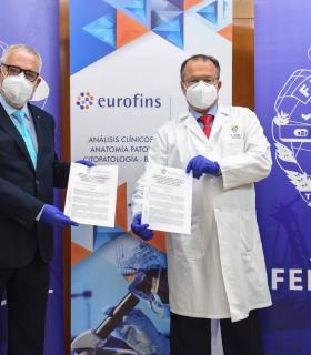 Fepeco y Eurofins LGS Megalab Análisis Clínicos firman un convenio para combatir el COVID-19 · foto 3