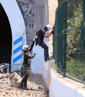 El Cabildo de Tenerife agilizará la reparación de la ladera de Los Realejos afectada por desprendimientos · foto 2