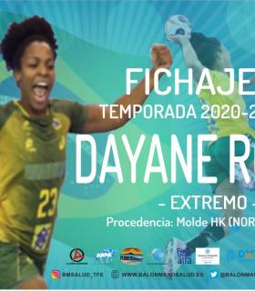 Dayane Rocha, quinto fichaje para la próxima temporada del Club Balonmano Salud Tenerife · foto 3