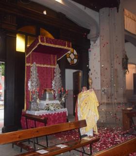 Gáldar celebra la festividad del Corpus Christi marcado por la ausencia de las alfombras · foto 4
