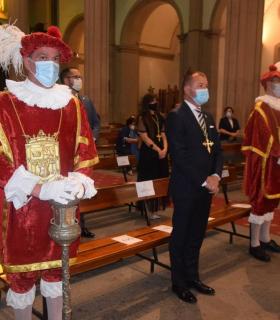 Gáldar celebra la festividad del Corpus Christi marcado por la ausencia de las alfombras · foto 6