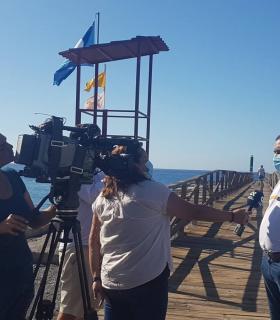 Un verano más en Playa de Santiago ya está izada la Bandera Azul Europea · foto 2
