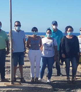 Un verano más en Playa de Santiago ya está izada la Bandera Azul Europea · foto 3