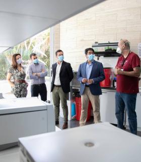 Martín y Arriaga destacan el trabajo de Genómica del ITER durante la pandemia · foto 3