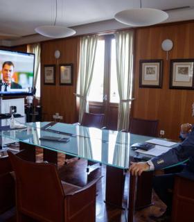 Martín traslada a Reino Unido e Irlanda la seguridad sanitaria de Tenerife y de Canarias · foto 1