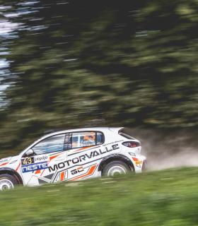 Meritorio noveno puesto de Sergio Fuentes y Alain Peña en el Rallye Liepaja (Letonia) · foto 2