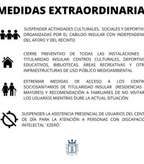 Cabildo de El Hierro decreta nuevas medidas frente al Covid-19 · foto 1