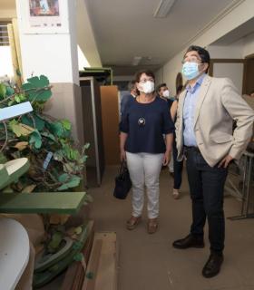 Cabildo de Tenerife y Ayuntamiento de Tegueste estudian el futuro uso del edificio del CIATEC · foto 2