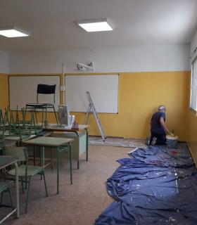 Ayuntamiento y centros educativos coordinan obras de mejora y de adaptación a los protocolos COVID-19 · foto 6
