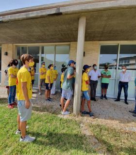 El equipo Aldeatrón Robotix, ganador de la First Lego League, conoce el trabajo que se hace en el ITER · foto 1