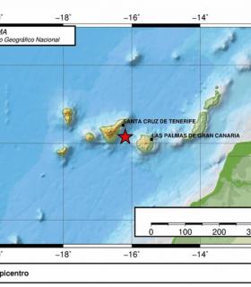 El IGN registra un temblor de 2,9 cerca de Tenerife · foto 1