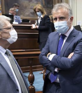 Torres destaca la evolución favorable de los datos de la COVID en Canarias como la mejor garantía sanitaria y económica para las Islas · foto 1
