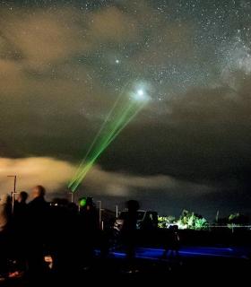 La Palma apaga la luz en 14 lugares emblemáticos de la isla para concienciar sobre la protección del cielo · foto 1