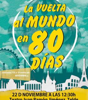 ‘La Vuelta al Mundo en 80 Días’ llega al Teatro Municipal Juan Ramón Jiménez · foto 1