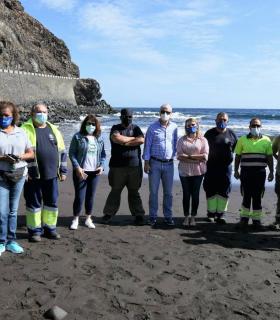 Cabildo de El Hierro devuelve a su hábitat natural 3 Tortugas Bobas que estaban enmalladas tras su recuperación · foto 2