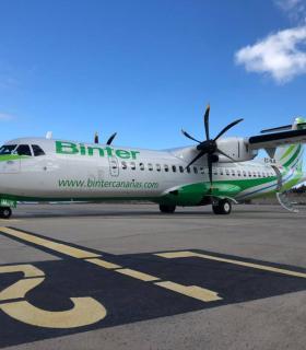 Binter suma un nuevo ATR 72-600 a su flota · foto 2