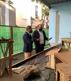 Telde: Cultura y Servicios Municipales ultiman la colocación del Belén de San Gregorio · foto 2