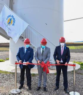 La Compañía Loro Parque inaugura un gran aerogenerador de 4 MW en el Parque Eólico de Salinetas · foto 4