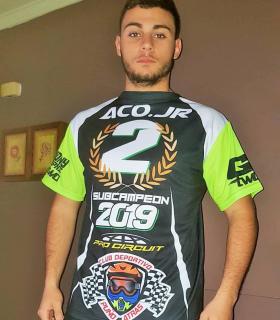Antigua reconoce al joven piloto Acoidan A. Rodríguez Medina Subcampeón de Canarias Motocross Promoción 2019 · foto 1