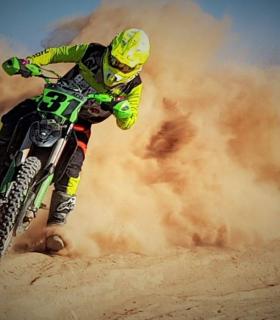 Antigua reconoce al joven piloto Acoidan A. Rodríguez Medina Subcampeón de Canarias Motocross Promoción 2019 · foto 2