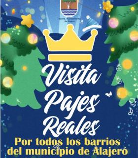 Los niños y niñas del municipio Alajeró disfrutarán del recorrido de los Pajes Reales este domingo por todos los barrios del municipio · foto 2