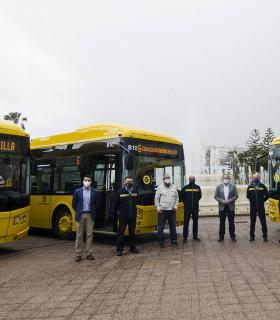 Las Palmas de Gran Canaria: quince nuevos vehículos de 18 metros potencian las líneas con mayor demanda de Guaguas Municipales · foto 1