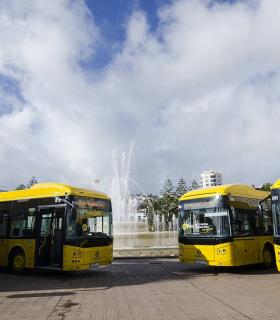 Las Palmas de Gran Canaria: quince nuevos vehículos de 18 metros potencian las líneas con mayor demanda de Guaguas Municipales · foto 6
