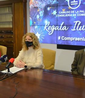 El Cabildo y las patronales empresariales de La Palma hacen un balance positivo de la campaña comercial de Navidad · foto 1