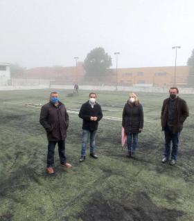 Tacoronte: el campo de fútbol de Barranco Las Lajas estrenará su césped de última generación en febrero · foto 1