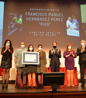El Cabildo de La Palma rinde homenaje a la memoria del coordinador del Cecopin · foto 4