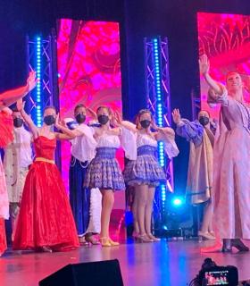 Isabella y Punto se coronó este sábado Reina de Reinas del Carnaval de Telde · foto 2