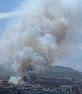 Controlado el incendio de Bajamar tras cinco horas de duro trabajo · foto 4