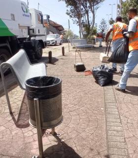 Tacoronte: el municipio complementa la limpieza diaria con un operativo especial de refuerzo que está recorriendo todos los barrios · foto 1