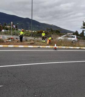 El Cabildo de Tenerife invierte cerca de 57.000 euros en la mejora paisajística de la TF-316 · foto 1