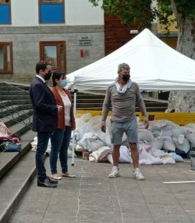 Tacoronte: el municipio celebra este domingo una edición especial del Corpus con un tapiz dedicado a las víctimas de la pandemia · foto 1
