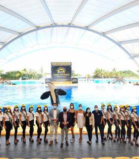Miss Norte da su pistoletazo de salida en Loro Parque · foto 2