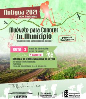 La iniciativa Muévete para conocer tu Municipio impulsa las rutas de senderismo en Antigua · foto 1
