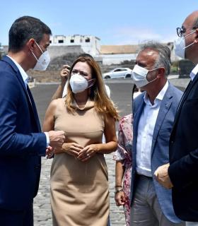 Los presidentes Ángel Víctor Torres y Pedro Sánchez  se reúnen en Lanzarote para analizar distintas cuestiones de la agenda de Canarias con el Estado · foto 6