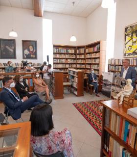 Los presidentes Ángel Víctor Torres y Pedro Sánchez  se reúnen en Lanzarote para analizar distintas cuestiones de la agenda de Canarias con el Estado · foto 2